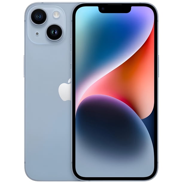 超美品Apple iPhone 14 128GB本体 Refurbished Apple iPhone 14 - 128GB – Blue – 12MP Dual Rear & 12MP