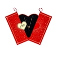 thumbnail image 2 of PRETXORVE Valentine's Day Double Open Jewelry Heart Shaped High End Jewelry Set Packaging, 2 of 8