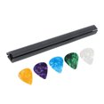 thumbnail image 2 of Pince à Guitare en Plastique Excellente Poignée Souple Support de Pic avec 5 Pics de Guitare Celluloïd, 2 of 14