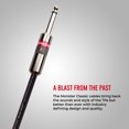 thumbnail image 4 of Monster 600645-00 Prolink Monster Classic 1/4" Instrument Cable. 6 ft - Straight to Straight, 4 of 7