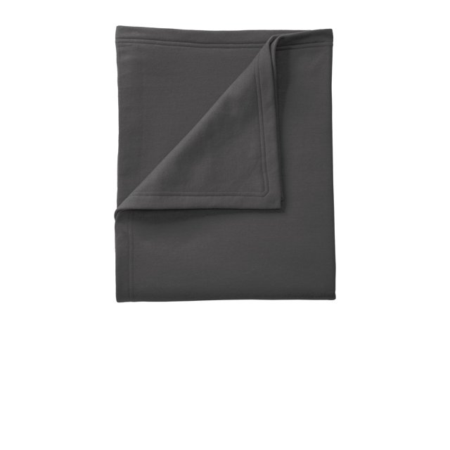 Port & Company ® Core Fleece Sweatshirt Blanket. Bp78 Osfa Charcoal