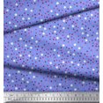 thumbnail image 2 of Soimoi Velvet Fabric Dots Shirting Print Sewing Fabric Yard 58 Inch Wide, 2 of 3