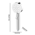thumbnail image 3 of Yhmxh Turbocharged Shower Head With Super Powerful Water Volume For Home Bathroom Bath Water Heater Bath Heater Pressurized Shower Head 5 Kitchen Essentials Home and Kitchen Kitchen Tools, 3 of 6