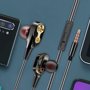 WIFKLSIIPG Casques de sommeil Cancellage du bruit Bouchons d'oreilles filaires non-auriculaires à l'intérieur de l'oreille Basse Casques filés