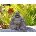 thumbnail image 3 of Hi-Line Gift Ltd Statue de Buddha Assise Heureuse - 16,5 Po de Hauteur, 3 of 3