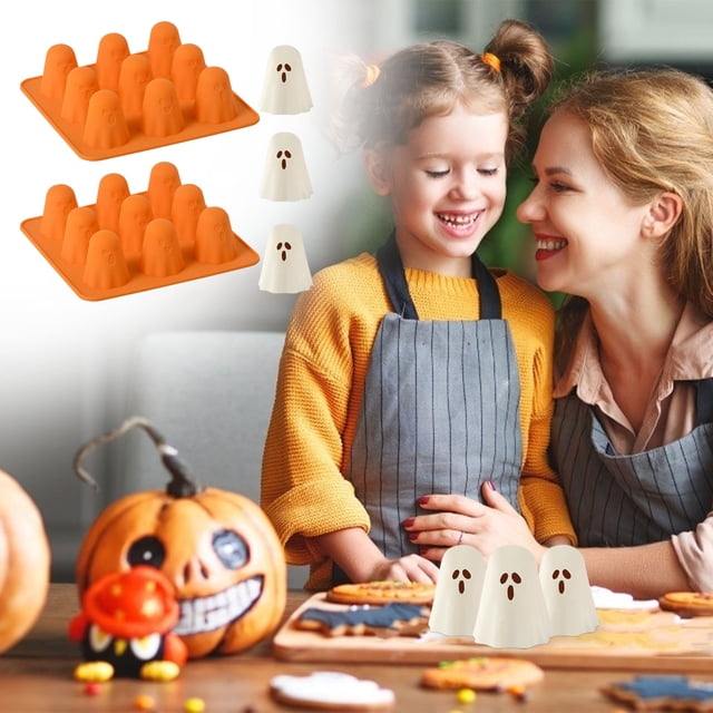 EGNMCR Kitchen Gadgets, Kitchen Accessories, Kitchen Utensils, Kitchen Tool Ghost Silicone Mould Ghost Mold
