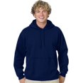 thumbnail image 1 of Hanes Mens ComfortBlend EcoSmart Pullover Hoodie Sweatshirt, 3XL, Deep Navy, 1 of 2