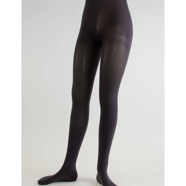 Legend MicroFiber Opaque Compression Stockings, Panty Hose, 20-30mmHg (Small, Charcoal)