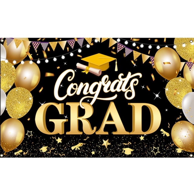 Graduation Banners Senior Banner Class of 2025 Graduation Decorations Class of 2025 Banners 2025 Graduation De Cor Congrats Grad Banner Senior Night Banner Back Drop