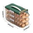 thumbnail image 3 of Fridja Clearance Under 5$ Refrigerator Door Rolling Rack Holding Storage Box Refrigerator Can Be Stacked Portable Box Kitchen Box Kitchen Essentials, 3 of 3