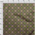 thumbnail image 2 of oneOone Georgette Viscose Fabric Tartan Check Printed Fabric 1 Yard 42 Inch Wide, 2 of 4