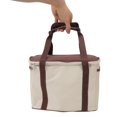 thumbnail image 4 of Insulated Lunch Box, Lunch Box Bag Reusable Leak Proof  For Picnic Navy Blue,Coffee, 4 of 8