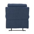 thumbnail image 2 of CorLiving Oren Extra-Wide Soft Fabric Upholstered Indoor Manual Recliner, 2 of 9