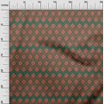 thumbnail image 3 of oneOone Rayon Olive Green Fabric Abstract Fabric For Sewing Printed Craft Fabric By The Yard 56 Inch Wide, 3 of 4
