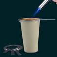 thumbnail image 3 of Stainless Steel Cup Milk Rim Ring Tea Gasket Coffee Baking Cover Torch Covers, 3 of 7