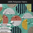 thumbnail image 5 of Vargottam Indoor/OutdoorTablecloth58x120 Inch Rectangle Tablecloth with Umbrella Hole and Zip- Waterproof PatioTableCloths- TableCovers for Backyard RectangularTable- Aquamarine2, 5 of 5