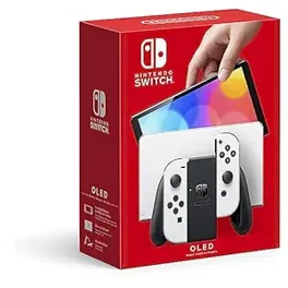 Nintendo Switch Console with White Joy-Con - OLED Model (Japan