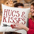 thumbnail image 5 of TIMIFIS Housses de Coussins de la Saint-Valentin, Décorations de la Saint-Valentin, Housses de Coussins Rouges 18x18, Décoration Maison pour Canapé Chambre Fête de Vacances Salon, 5 of 5