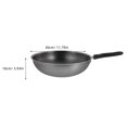 thumbnail image 2 of Non-Stick Stainless Steel Stir Fry Pan Frying Skillet Pan Cooking Pan Cookware, 2 of 6