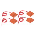 thumbnail image 4 of Silicone Warmer Pad, 50x50mm Heating Mat Flexible  For Barrel, 4 of 8