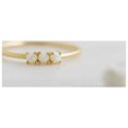 thumbnail image 1 of Opal Ring Opal Stacking Ring White Opal Ring Three Stone Opal Ring Dainty Ring, 1 of 6