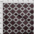 thumbnail image 2 of oneOone Polyester Lycra Fabric Argyle Ikat Printed Fabric 1 Yard 56 Inch Wide, 2 of 4