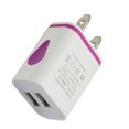 thumbnail image 2 of kurtrusly USB Wall Chargers Quick Universal LED High-performance Charging Head Wear-resistant Supplies Power Adapter for Office Using purple, 2 of 8