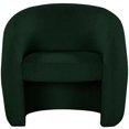 thumbnail image 4 of Meridian Furniture Acadia Fauteuil d'Appoint en Tissu Bouclé Vert, 4 of 6