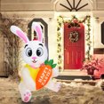 thumbnail image 1 of Boovnll Easter Decor, Easter Inflatable Carrot Bunny Inflatable Luminous Holiday Decoration, Easter Decorations, Easter Decorations for Home, Easter Decorations Outdoor, 1 of 7