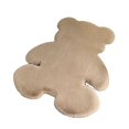 thumbnail image 1 of LOVEVER Bear Shaped Area Rug Cute Bedroom Rugs Soft Fluffy Faux  Fur Rug Fuzzy Shaggy Rug Carpet for Kids Teen Girls Room Floor Sofa Living Room, 1 of 8
