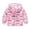 Rose Chaud, variante sur Manteau Coupe-Vent à Capuche pour Tout-Petits Enfants Bébés Garçons Filles, Mode, Mignon, Fleurs Dessin Animé, Motif Lapin