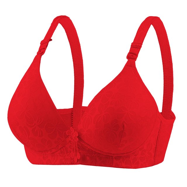 Timegard Bras for Women No Underwire Adjustable Strap Full Coverage High Support Comfort Daily Bralette