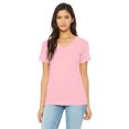 thumbnail image 1 of Bella + Canvas Ladies' Relaxed Jersey V-Neck T-Shirt, 1 of 1
