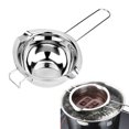 thumbnail image 2 of Super Double Boiler Pots Universal Insert Pan 304 Stainless Steel 2 Pour Spouts Chocolate Melting Pots, 2 of 9