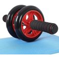 thumbnail image 1 of Abdominal Wheels, AB Wheel, Anti-Slip, Strength Training, Fitness Training, Red, 1 of 5