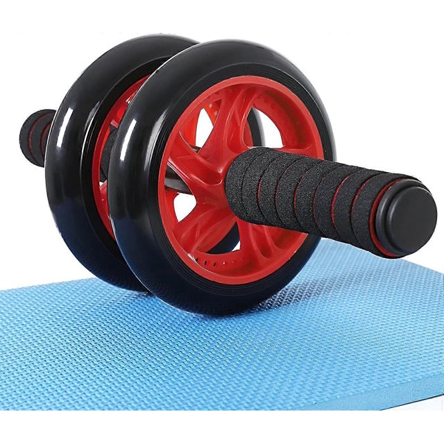 Abdominal Wheels, AB Wheel, Anti-Slip, Strength Training, Fitness Training, Red