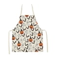 thumbnail image 1 of Tablier pour Femmes et Hommes, Motif Amusant d'Halloween, Robe de Cosplay Noire, 1 of 6