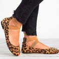thumbnail image 2 of Womens Solid Color Autumn Asakuchi Elastic Band Dance Fashion Flat Shoes, 2 of 9