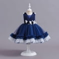 thumbnail image 2 of Robes pour Filles Robes Habillées pour Filles Robe Bleue pour Filles Robes d'Anniversaire pour Filles Tenue pour la Journée des Enfants pour Filles Mode pour Filles, 2 of 5