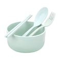 thumbnail image 2 of Tableware Set, Bowl Spoon Chopsticks Fork, 4-Piece Dining Essentials, Everyday Meal Service, Dishwasher reliable Kitchenware, Modern Dinnerware, 2 of 5