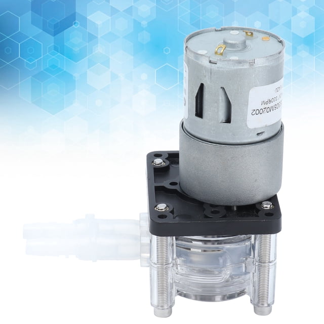 Large Stream Ball Bearing Peristaltic Pump Stainless Steel Screw Fixed Slot Design Silicone Tube With Ball Bearing Suitable for Various Fluid Transportation Situations