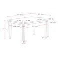 thumbnail image 3 of Ensemble de salle à manger New York, 7 pc, 3 of 9