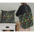 thumbnail image 5 of Soimoi Polyester Crepe Fabric Bottle & Wine Glass Bar Printed Fabric 1 Yard 52 Inch Wide, 5 of 5