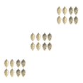 thumbnail image 1 of relayinert 8pieces Tree Decoration Eye-catching Pine Cone Decorations For Festive Gold 3Set, 1 of 6