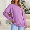thumbnail image 1 of Meichang Long Sleeve Shirt for Women V Neck Raglan Long Sleeve Pullover Basic Solid Loose Fit Spring Sweatshirt 2025 Fashion, 1 of 5