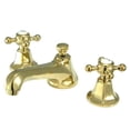 thumbnail image 1 of Kingston Brass KS4462BX 8 Inch -18 Inch Widespread Lavatory Faucet - Polished Brass, 1 of 9