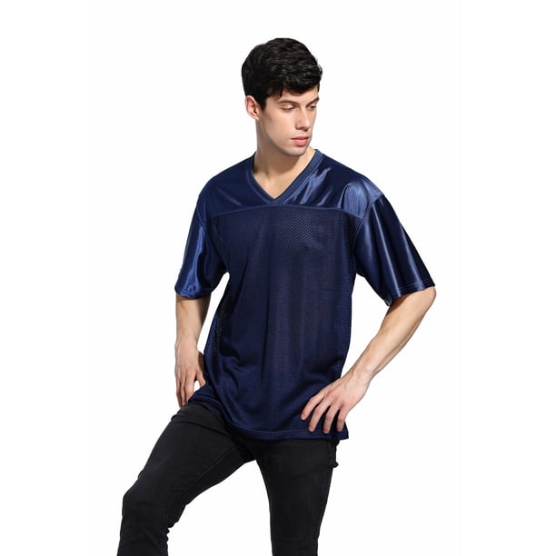 TOPTIE Mens Football Jersey Shirt, Adult Mesh Soccer Jerseys