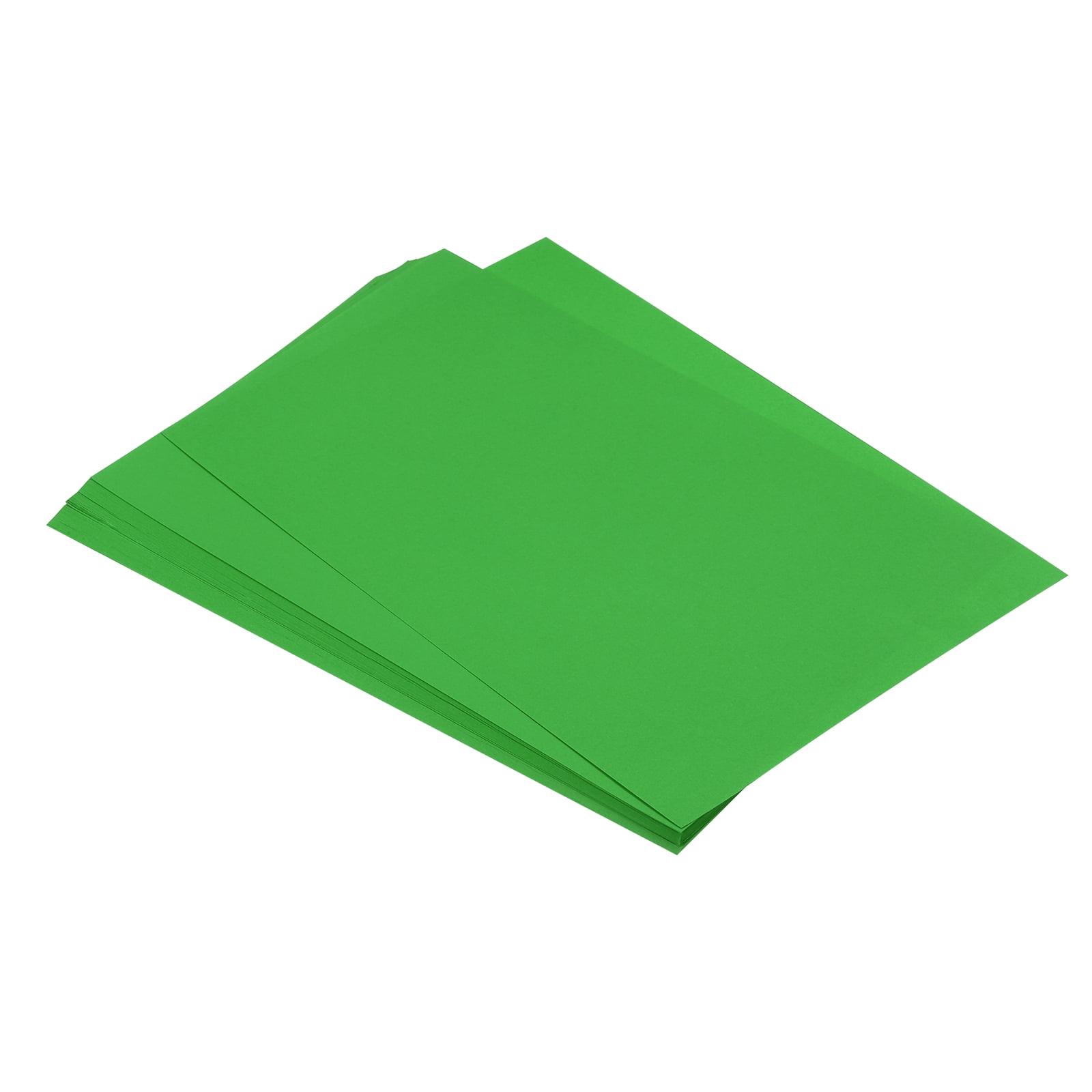 Unique Bargains 75 Sheets A4 Colored Print Copy Paper 8.5' x 11' Origami Paper Printer Paper 80gsm for Printing, Green