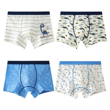 FhsagQ Underwear Kids Underwear for Boys Zip Up Kids Briefs Men's Boxers Cotton Big Kids Student Shorts Boys Super Boxers Boys Sleepwears Size 8-9 Kids Underwear Girls 7-8 130