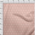 thumbnail image 2 of oneOone Cotton Cambric Fabric Dot & White Heart Printed Craft Fabric BTY 56 Inch Wide, 2 of 4